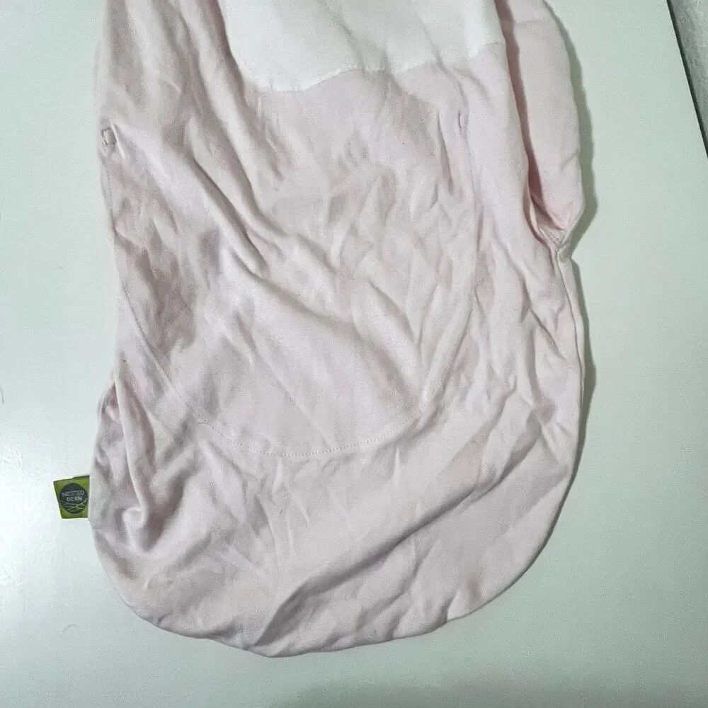 Nested Bean Zen Swaddle Classic Soft Pink Cotton Size 0-6 Months 7-18 lbs